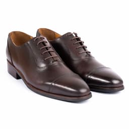 Thumbnail Giày Tây Cao Cấp SIR CLASSIC OXFORD - OF34 - Da Bò Ý Lót Trong Da Bò Mộc - Thương hiệu Be Classy 1