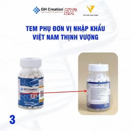 Thumbnail Viên uống hỗ trợ tăng chiều cao GH Creation EX+ Nhật Bản 270 viên 3