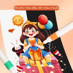 Thumbnail Bút Màu Acrylic Vẽ Được Trên Nhiều Chất Liệu - Đồ Chơi Mỹ Thuật 3