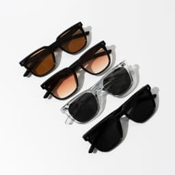 Thumbnail Kính mát vuông nam nữ LILYEYEWEAR chống tia UV400 bảo vệ mắt kiểu dáng thời trang KC26 2