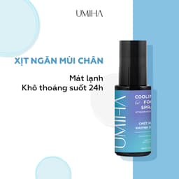 Thumbnail Xịt hôi chân UMIHA (45ml) chiết xuất Khuynh Diệp xịt khử mùi hôi chân và khử mùi giày hiệu quả cả ngày dài 1