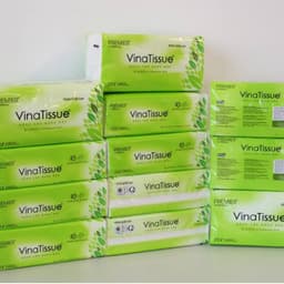 Thumbnail Khăn giấy lụa giấy ăn rút PREMIER Vinatissue 180 tờ chính hãng, siêu mềm mịn không tẩy trắng 3