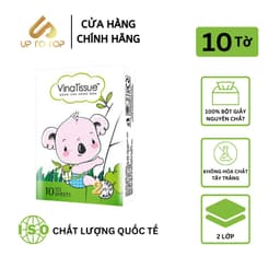 Thumbnail Khăn giấy ăn bỏ túi PREMIER Vinatissue họa tiết gấu 10 tờ 2