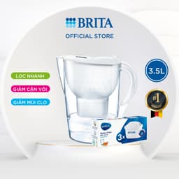 Thumbnail Combo bình lọc nước BRITA Marella XL 3.5L + Hộp 3 lõi lọc BRITA Maxtra 2