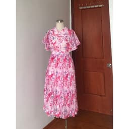 Thumbnail Đầm hoa cổ đức xếp ly SEFA 200020780 4