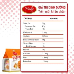 Thumbnail Combo 24 chiếc Bánh tươi Richy KARO (26g/chiếc) 3