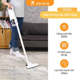 Thumbnail Máy hút bụi đa chức năng ZOLELE Công suất mạnh 600W 13000PA  ZE002 - Chính hãng 2