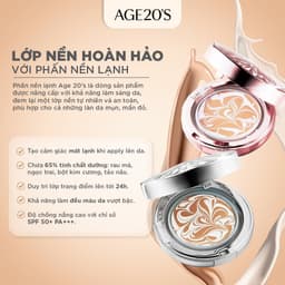 Thumbnail Phấn Nền Lạnh Kim Cương AGE20's Essence Cover Pact ORIGINAL SPF 50+/PA +++ 12.5g 2