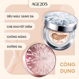 Thumbnail Phấn Nền Lạnh Kim Cương AGE20's Essence Cover Pact ORIGINAL SPF 50+/PA +++ 12.5g 1