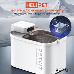Thumbnail Máy Lọc Nước Cho Chó Mèo Dùng Pin PETKIT Eversweet Max - HeLiPet 1