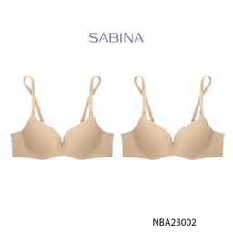 Thumbnail Combo 2 Áo Lót Mút Dày Siêu Nâng Ngực Màu Trơn Basic Doomm Doomm By Sabina NBA23002 (tương tự SBA7998) 1