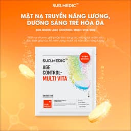 Thumbnail Combo 10 Mặt Nạ Hỗ Trợ Cung Cấp Multi Vitamin SUR.MEDIC Age Control Multi Vita Mask 30g/miếng 1