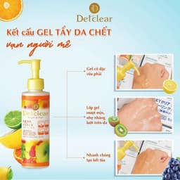 Thumbnail Gel Tẩy Tế Bào Chết Chứa  AHA & BHA Sáng Da MEISHOKU Detclear Trái Cây 180ml 4