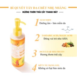 Thumbnail Gel Tẩy Tế Bào Chết Chứa  AHA & BHA Sáng Da MEISHOKU Detclear Trái Cây 180ml 3
