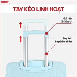 Thumbnail Vali Du Lịch Bamozo 8801 Cao Cấp Size 20/24 3