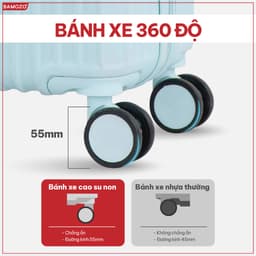 Thumbnail Vali Du Lịch Bamozo 8801 Cao Cấp Size 20/24 4