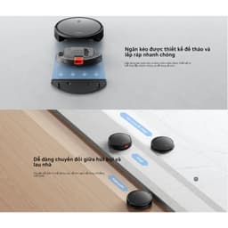 Thumbnail Robot hút bụi, lau sàn 2 trong 1 Xiaomi Vacuum E10C EU - Lực Hút Mạnh Mẽ 3500Pa - Phiên Bản Quốc Tế 3