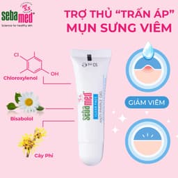 Thumbnail Gel giảm mụn kháng khuẩn & làm dịu da Sebamed Clear Face Anti-Pimple pH5.5 (10ml) 1