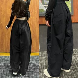 Thumbnail Quần Harem Parachute Pants BigSize Gladimax,Quần Gió Nhăn 4 túi Dáng Thụng Gladimax bản đầy đủ full 3