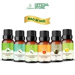 Thumbnail Tinh dầu thiên nhiên JULYHOUSE 10ml chiết xuất từ Sả Chanh, Bạc Hà, Cam Ngọt, Sả Dịu, Sả Java, Quế khử mùi 4
