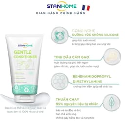 Thumbnail Dầu xả dưỡng tóc tinh chất cám gạo không silicone cho tóc suôn mượt Stanhome Gentle Conditioner 150ml 2