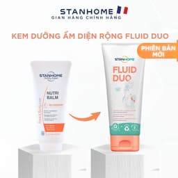 Thumbnail Kem dưỡng ẩm cho viêm da cơ địa, da khô Stanhome FLuid Duo từ thiên nhiên, giảm kích ứng, ngứa, làm dịu da 250ml 1