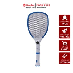 Thumbnail Vợt Muỗi Kết Hợp Đèn Pin Tháo Rời Chính Hãng Rạng Đông - Pin Siêu Trâu (Model: VBM RD.02/ VBM RD.03) 1