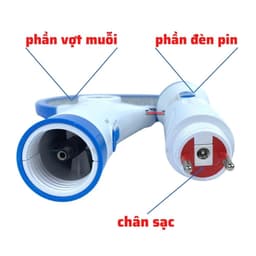 Thumbnail Vợt Muỗi Kết Hợp Đèn Pin Tháo Rời Chính Hãng Rạng Đông - Pin Siêu Trâu (Model: VBM RD.02/ VBM RD.03) 2