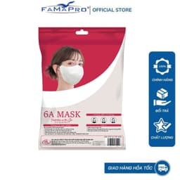 Thumbnail Khẩu trang 4 lớp Famapro 6A Mask chống nắng tối ưu, nhẹ nhàng hương Bưởi 2