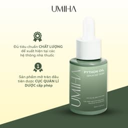 Thumbnail Mỡ trăn triệt lông nguyên chất UMIHA dùng cho vùng Nách, Bikini, Chân Tay, Ngực Bụng UMIHA ORGANIC 10/30ml tại nhà 1