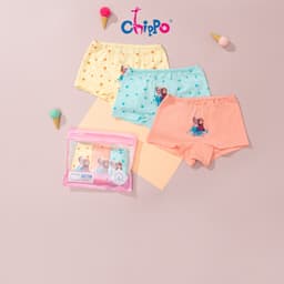 Thumbnail Set 3 quần chip bé gái Chippo 100% cotton Quần lot bé gái từ 10 đến 42kg 3