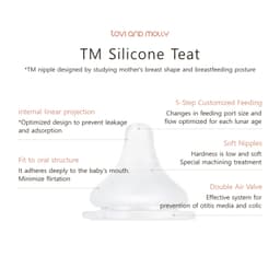 Thumbnail NÚM TY SILICONE TOVI AND MOLLY (TM) STEP 0 ~ 4 4