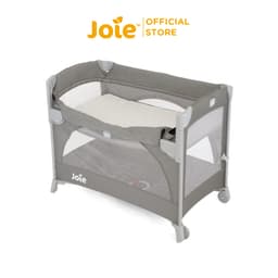 Thumbnail Giường cũi cho bé Joie Kubbie Sleep Foggy Gray | Cũi cho bé sơ sinh đến 15kg an toàn có thể gấp gọn 3