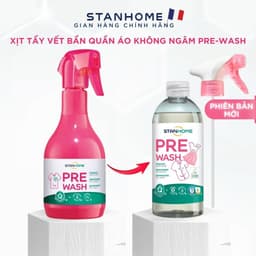 Thumbnail Xịt tẩy vết bẩn quần áo trước khi giặt Stanhome PreWash làm sạch bằng Enzym không làm mất màu 500ML 1