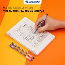 Thumbnail COMBO 10/20 Bút gel mực khô nhanh - nét viết êm mượt Flexgel Thiên Long GEL-042 3
