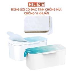 Thumbnail COMBO 2 Cục Khử Mùi Máy Dọn Vệ Sinh Cho Mèo Petree x HeLiPet 2024 Chính Hãng 3