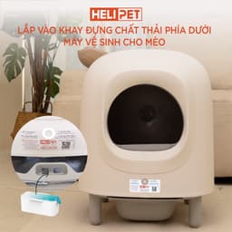 Thumbnail COMBO 2 Cục Khử Mùi Máy Dọn Vệ Sinh Cho Mèo Petree x HeLiPet 2024 Chính Hãng 4