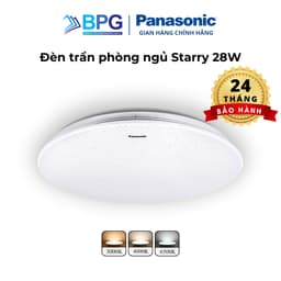 Thumbnail Đèn trần ánh sao Starry Panasonic HHXZ301788 28W cho phòng ngủ hiệu ứng ánh sáng lấp lánh, có Remote 1