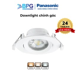 Thumbnail Đèn LED âm trần Downlight Chỉnh góc - Spotlight Panasonic Công suất (5W,7W) lỗ khoét phi 80mm 1