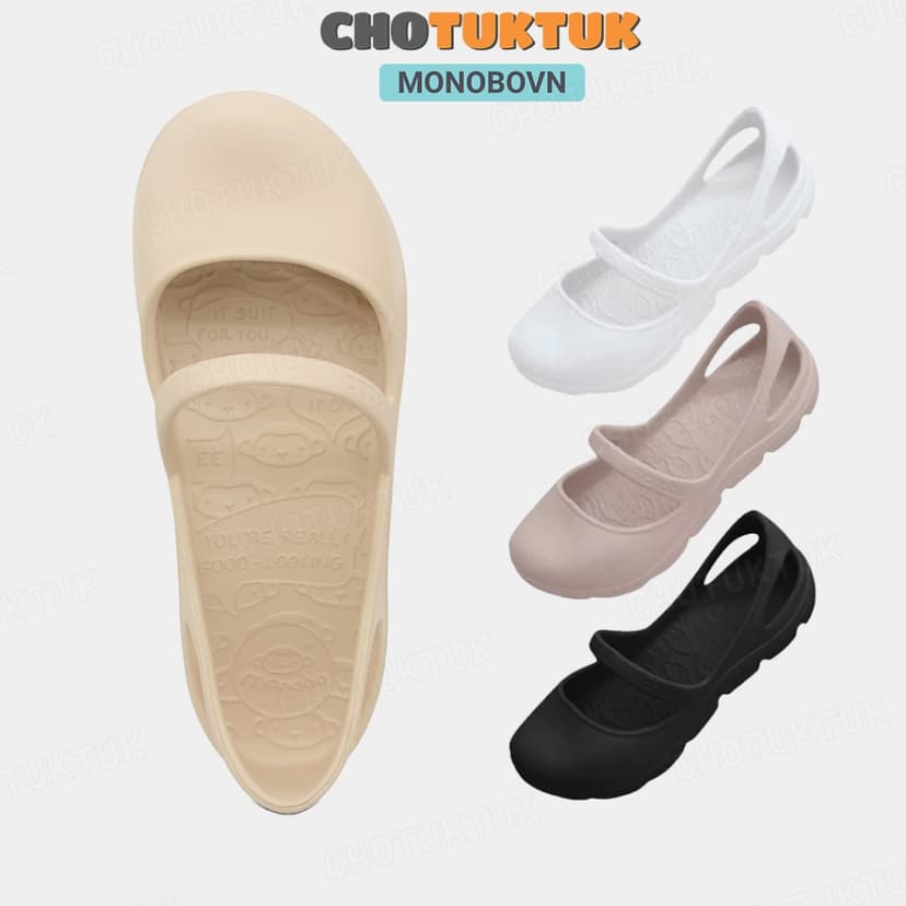 Ảnh Giày búp bê Thái Lan cao su đúc Monobo Nicky 1