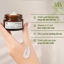 Thumbnail Kem Dưỡng Da Thiên Nhiên Mộc An Anti Aging Cream Giúp Cấp Nước, Tái Tạo Làn Da 50g 3