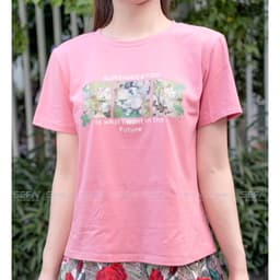 Thumbnail áo thun ngắn tay SEFA in hình chất liệu cotton 100% co dãn 4 chiều nhiều màu cực xinh 4