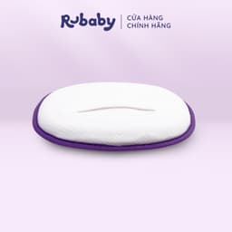 Thumbnail Gối Chống Bẹp Đầu Em Bé Rubaby, Chất Liệu Memory Foam Mềm Mại Thoáng Khí, Bảo Vệ Khung Xương Đầu Bé 3
