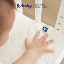 Thumbnail Tấm Giải Nhiệt Rubaby, Chất Liệu Sợi Lạnh IceFiber™ Làm Mát Nhanh Chóng, Giúp Bé Ngủ Êm & Thoáng Mát 3