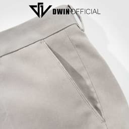 Thumbnail Quần tây nam DWIN dáng baggy vải âu cao cấp không xù co dãn hàn quốc xuông ống rộng 4