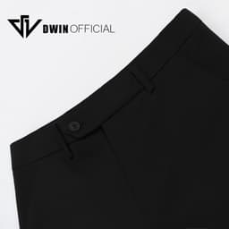 Thumbnail Quần tây nam DWIN dáng baggy vải âu cao cấp không xù co dãn hàn quốc xuông ống rộng 3
