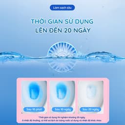 Thumbnail Viên sạch bồn cầu CleanZ chai thả bồn cầu sạch khuẩn tẩy sạch mảng bám khử mùi diệt vi khuẩn toilet 4