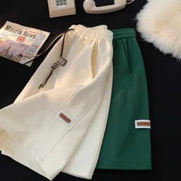 Thumbnail QUẦN SHORT Nam Nữ Logo COLLECTION Dây Đôi Mặt Cười NAD Unisex - Quần Đùi Unisex Thể Thao Chất Cotton Mặc Thoáng Mát 4
