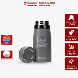 Thumbnail Bình giữ nhiệt Inox 2 lớp dung tích 600ml Rạng Đông - Model: RD-BGN06ST1 1