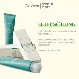 Thumbnail Combo I'm from Kem dưỡng Licorice Calming Cream 50ml+I'm From Sữa rửa mặt Mugwort Gel Cleanser 150ml 4